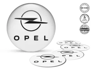 Opel Style Bombes Personnalisés Logos Jantes Premium